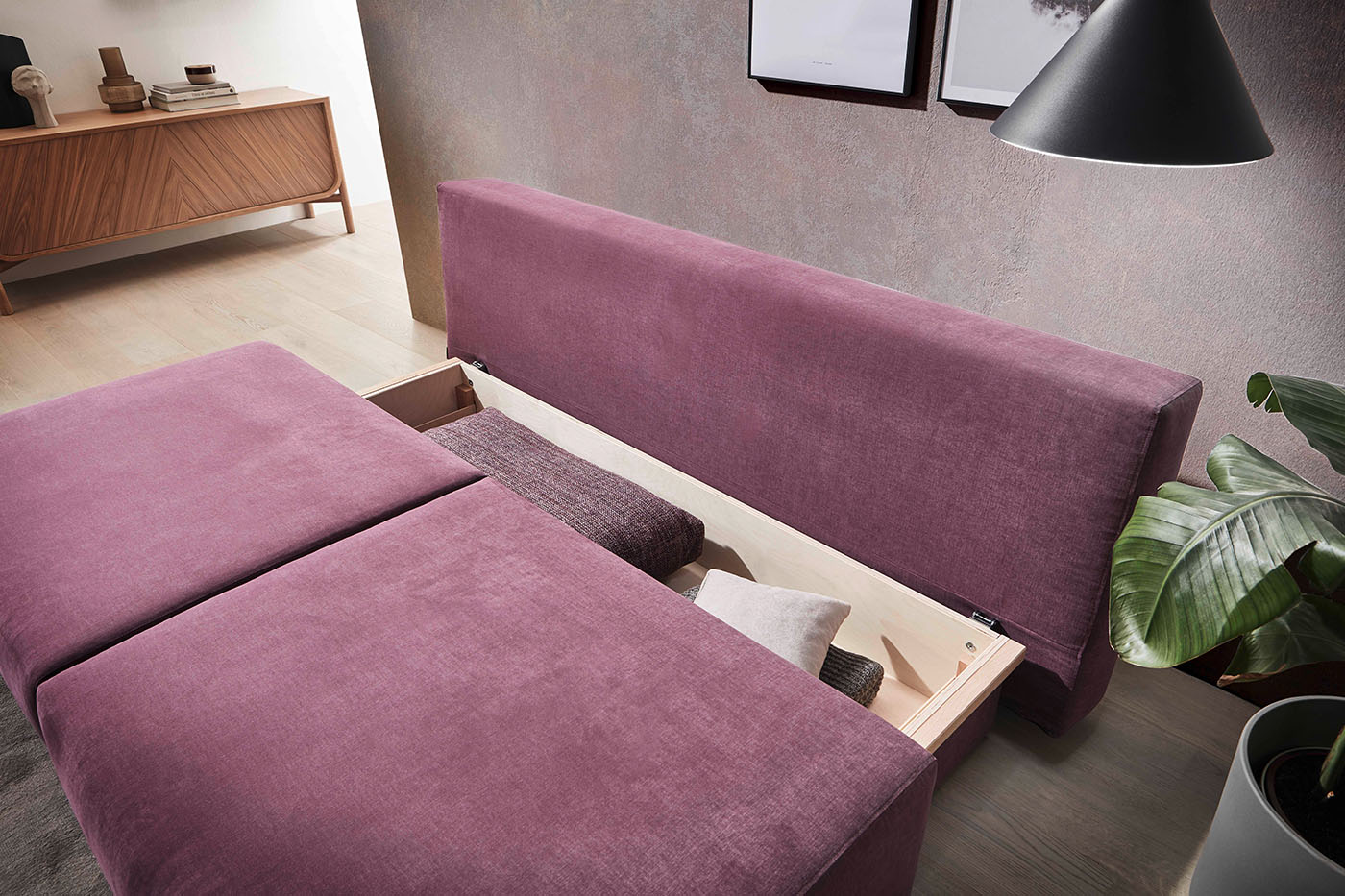 Natur Schlafsofa Mood Stauraum Natur Schlafsofa Mood Stauraum